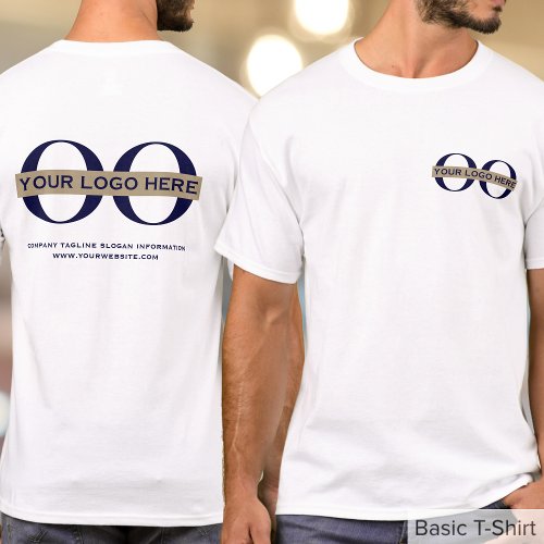 Business Logo Mens T_Shirt