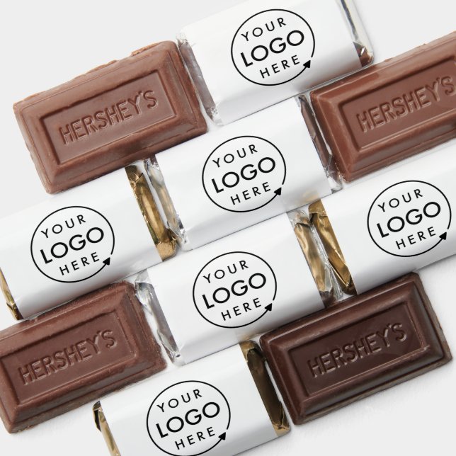 Business Logo Minimal Simple Professional Swag Hershey's Miniatures (Assorted)