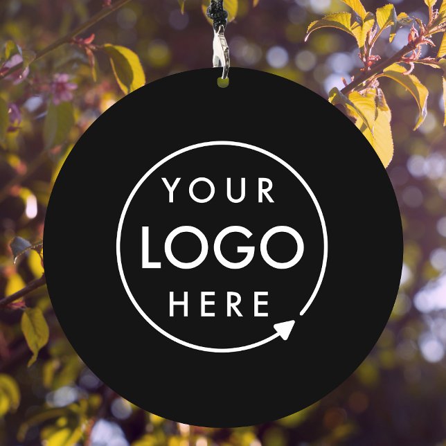 Business Logo Minimal Stylish Professional Black Wind Chime (Creator Uploaded)