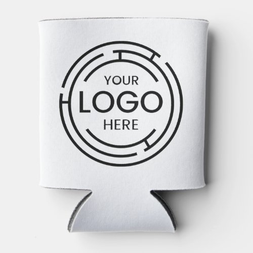 Business Logo Minimalist Can Cooler