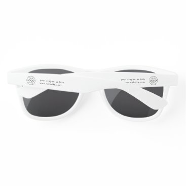 Business Logo | Minimalist Simple Clean White Sunglasses