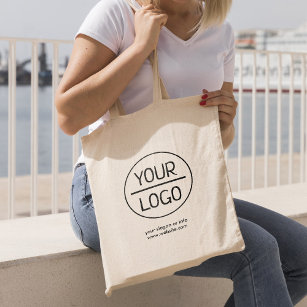 Custom Tote Bag, Promotional Shopping Bags With Your Logo, Personalized Name  Embroidered Canvas - Yahoo Shopping