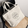 Business Logo | Modern Company Promotional Large Tote Bag