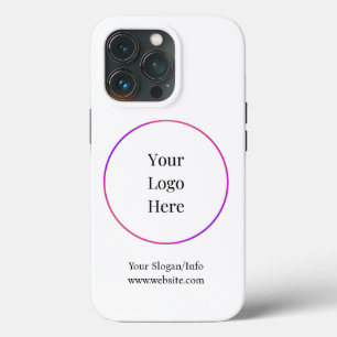 Business Logo   Modern Company Template iPhone 13 Pro Case
