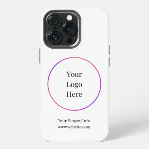 Business Logo   Modern Company Template iPhone 13 Pro Case