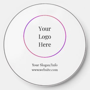 Business Logo Modern Company Template Wireless Charger