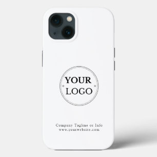 Business Logo Modern Minimalist iPhone 13 Case