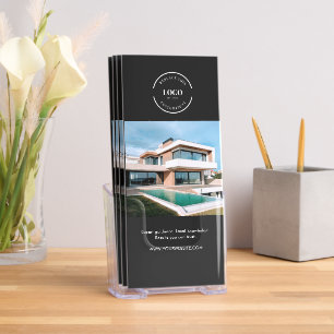 Business logo Modern Photo Real Estate Marketing Brochure