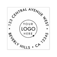 Create Your Business Logo Custom Self-inking Stamp