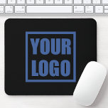 Business Logo Mouse Pad<br><div class="desc">Your Business Logo on a Office Mouse Pad. Great for Use in Meetings.</div>