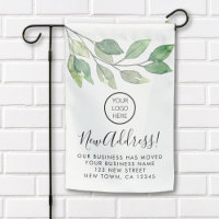 Business Logo Moving Announcement