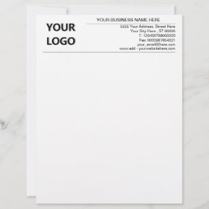 Business Logo Name Address Contact Info Letterhead