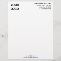 Business Logo Name Address Professional Letterhead