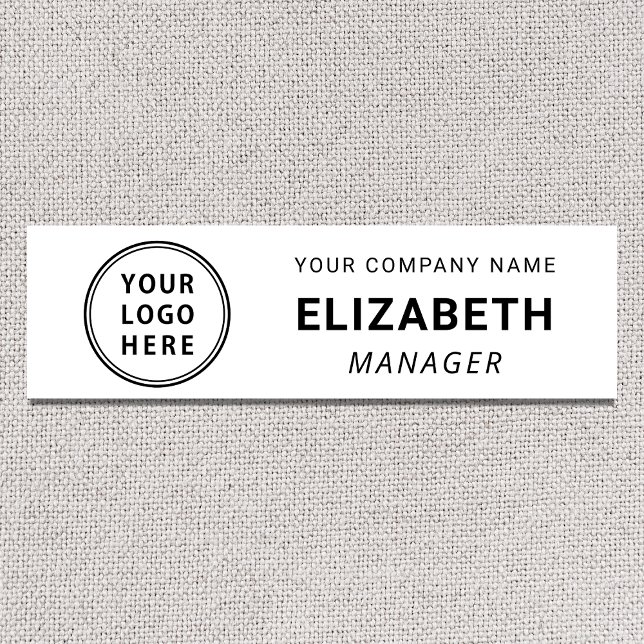 Business Logo Name Tag (Creator Uploaded)