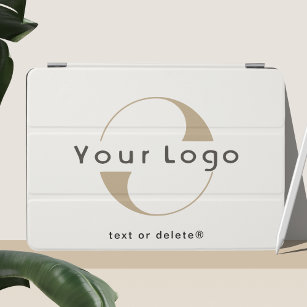 Business logo on Off white, Professional Company iPad Air Cover