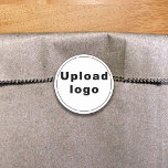 Business Logo on Round Shape Sticker