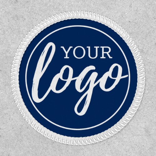 Business Logo Only with Blue background Patch