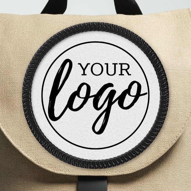 Business Logo Only with White background Patch (Custom Logo Patch)