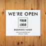 Business Logo Open Professional Sign