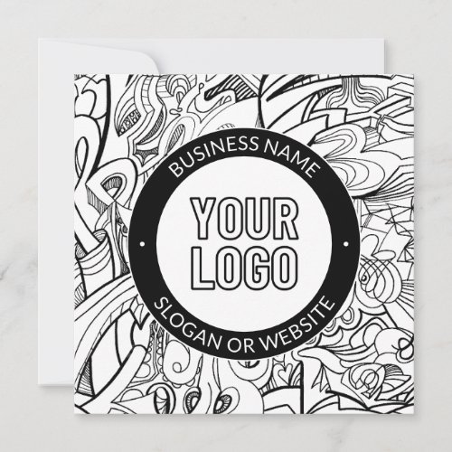 Business Logo or Design  Editable Text Template