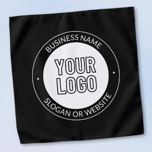 Business Logo or Design & Editable Text Template Bandana
