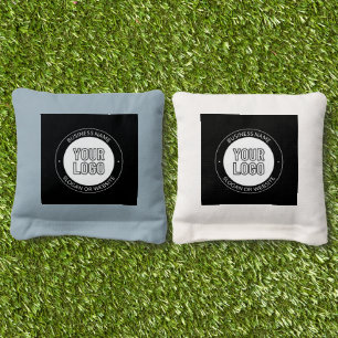Business Logo or Design & Editable Text Template Cornhole Bags