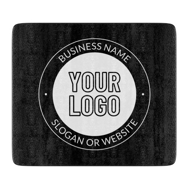 Business Logo or Design & Editable Text Template Cutting Board (Front)