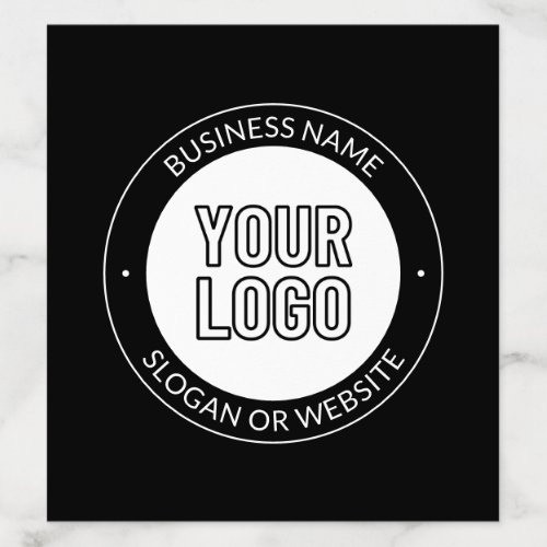 Business Logo or Design  Editable Text Template Envelope Liner