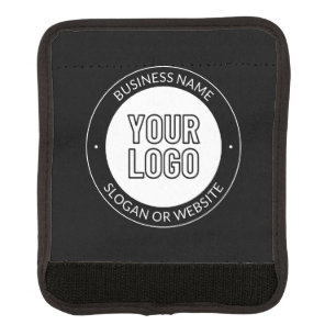 Business Logo or Design & Editable Text Template Luggage Handle Wrap