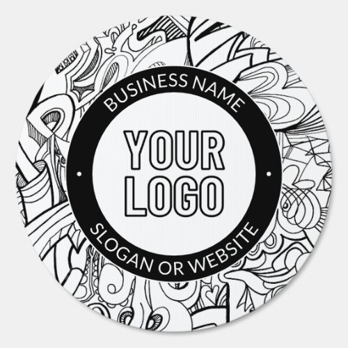 Business Logo or Design  Editable Text Template Sign