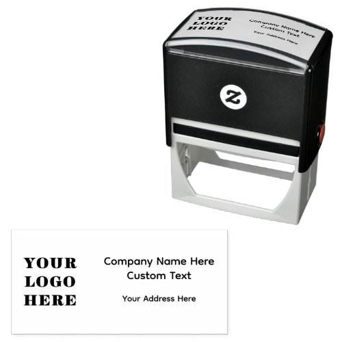 Business Logo Personalized Custom Self-inking Stamp
