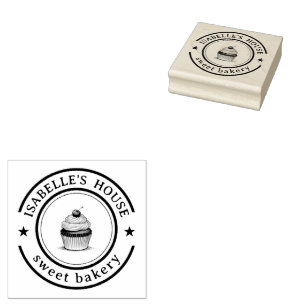 Business Logo   Personalized Homemade Logo Custom Rubber Stamp