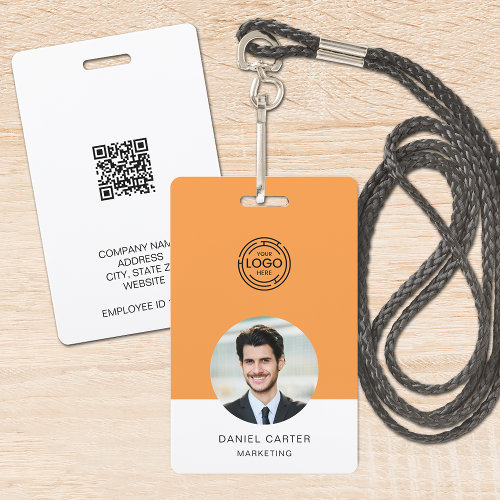 Business Logo Photo ID Company  Badge