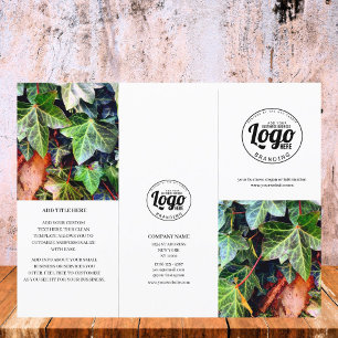 Business Logo & Photo Trifold Brochure