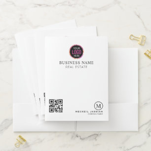 BUSINESS LOGO POCKET FOLDER