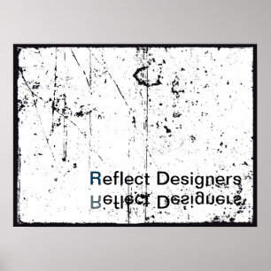 Business Logo Poster - Reflect Designers