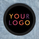Business Logo Professional Black Patch<br><div class="desc">Add your logo or image.</div>
