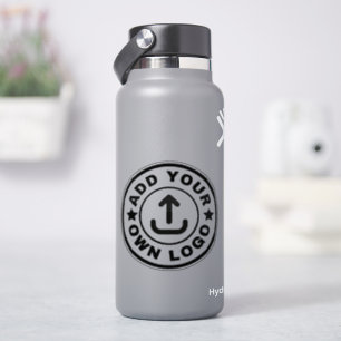 Business Logo Professional Branded Water Bottle  S Sticker