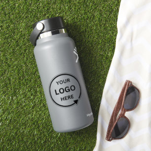 Business Logo   Professional Branded Water Bottle Sticker