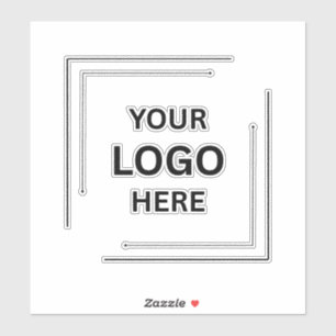 Business Logo   Professional Corporate Board Stick Sticker