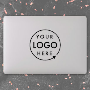 Business Logo   Professional Corporate Laptop Sticker