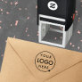 Business Logo | Professional Corporate Modern Self-inking Stamp