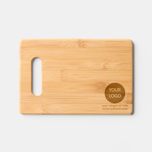 Business Logo | Professional  Engraved Cutting Board (Front)
