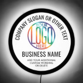 Business Logo Professional Illuminated Backlit LED Sign (Front)