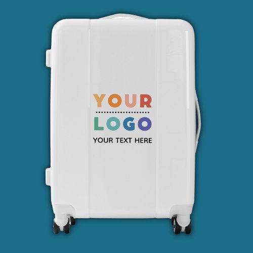 Business Logo Professional Minimalist White Luggage