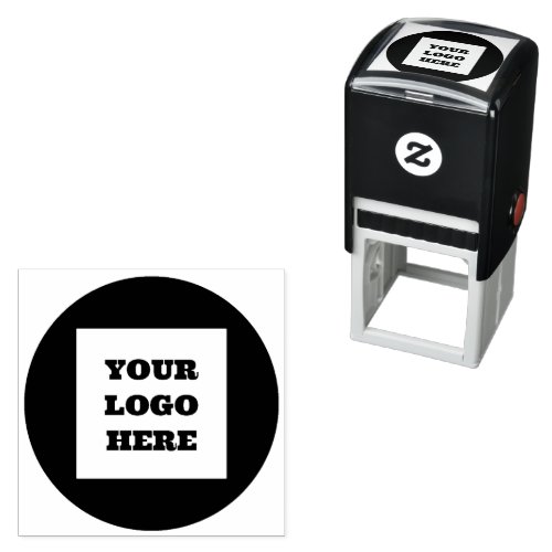 Business Logo Professional Modern Corporate Self_inking Stamp