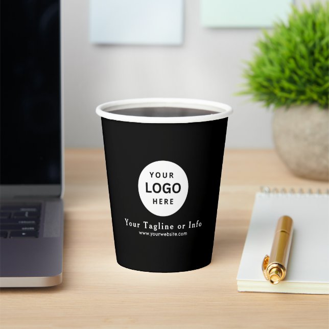 Business Logo Professional Paper Cup (Insitu)