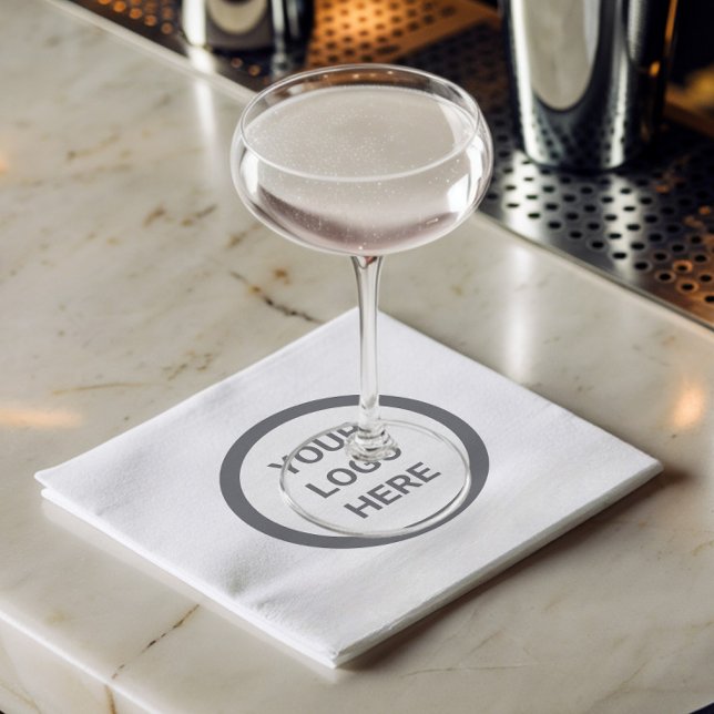 Business Logo Professional Promotional Event Napkins (Creator Uploaded)
