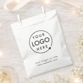 Custom Favor Bags with Company Logo Low Minimum