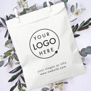 Business Logo   Professional Promotional Swag Favor Bag